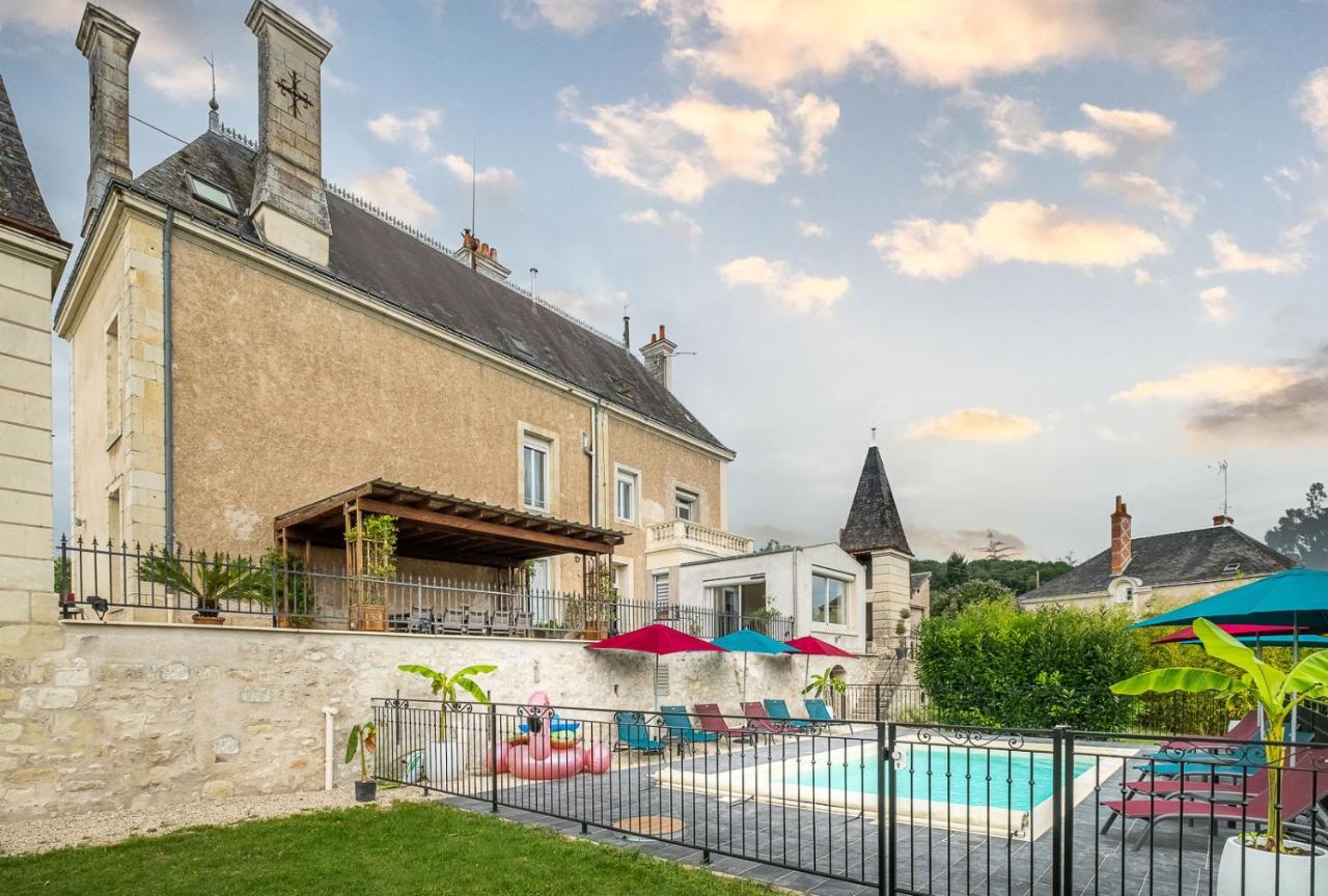 Manoir Des Bertinieres Hotel Cravant-les-Coteaux Exterior photo